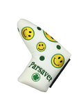 Parsaver Golf Deluxe Putter Cover - Smiley (White)