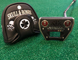Parsaver Golf - Deluxe Mallet Putter Cover - Skull & Bones (Black) NEW!!!