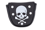 Parsaver Golf - Deluxe Mallet Putter Cover - Skull & Bones (Black) NEW!!!