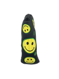 Parsaver Golf Deluxe Putter Cover - Smiley (Black)