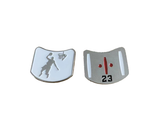 Golf Ball Markers Designed For Parsaver Divot Repair Tools -  NEW!!!