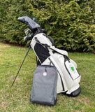 Parsaver Players Golf Shoe Bag, Premium Water Resistant Travel Shoe Bag, Black & Grey NEW!!!