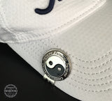 Parsaver Golf - Ying Yang Golf Ball Marker embellished with crystals from Swarovski®