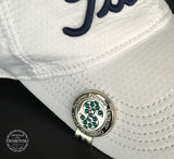 3. Parsaver Golf - Dollar II Golf Ball Marker embellished with crystals from Swarovski®