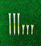 4. Parsaver Golf - PARTEE 3 1/4" & 1 1/2" - Practically Unbreakable Tour Golf tees - Fun Emoji Golf
