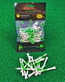 1. PARTEE 2 3/4" - Practically Unbreakable Tour Golf Tees - Lucky Shamrock Golf