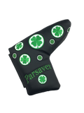 Parsaver Golf Deluxe Putter Cover - Lucky Clover (Black)