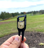 8. Parsaver Golf - Players Golf Divot Repair Tool - Army Ball Marker Divot Tool - USA Flag Golf Ball Stencil