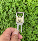 5. Parsaver Golf - Players Golf Divot Repair Tool - Air Force Ball Marker Divot Tool Gadget - US FLAG Golf Ball Stencil