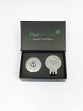 Parsaver Golf - Navy Ball Marker embellished with crystals from Swarovski®