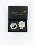 Parsaver Golf - Ying Yang Golf Ball Marker embellished with crystals from Swarovski®