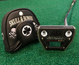 Parsaver Golf - Deluxe Mallet Putter Cover - Skull & Bones (Black) NEW!!!