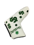 Parsaver Golf - Deluxe Putter Cover - Money $ (White)