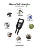 3. Players Golf Divot Repair Tool - Paw Golf Ball Stencil - Ball Marker Divot Tool Gadget
