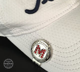 7. Parsaver Golf - MD Terp Golf Ball Marker embellished with crystals from Swarovski®
