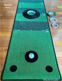 PARSAVER GOLF - PLAYERS MULTI-RING VISUAL PUTTING AID - Golf Hole Reducer - Pressure Putt Trainer - Portable Indoor and Outdoor