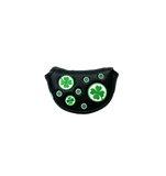 Parsaver Golf - Deluxe Half Mallet Putter Cover - Lucky Clover (Black) NEW!!!