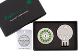 5. Parsaver Golf - Bullseye II Golf Ball Marker embellished with crystals from Swarovski®