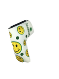 Parsaver Golf Deluxe Putter Cover - Smiley (White)
