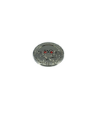 Parsaver Golf - Skull & Bones Golf Ball Marker embellished with Red crystals from Swarovski®