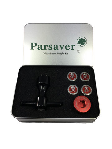 Parsaver Golf - Deluxe Scotty Cameron Putter Weight Kit - Red SKULL