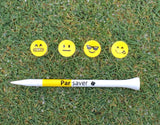 Parsaver® Tour Series 3" Golf tees - Emoji I
