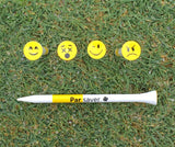 Parsaver® Tour Series 3" Golf tees - Emoji III