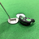 Parsaver Golf - Deluxe Half Mallet Putter Cover - Lucky Clover (Black) NEW!!!